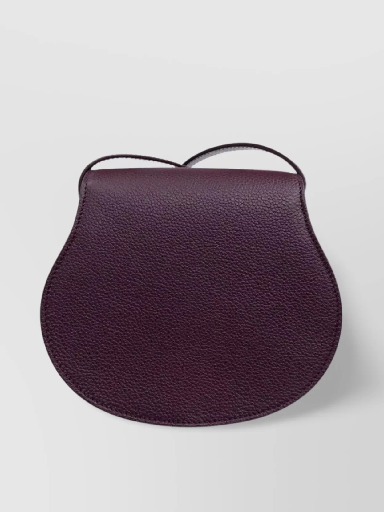 Chloé Small Leather Shoulder Bag With Antique Brass Finish