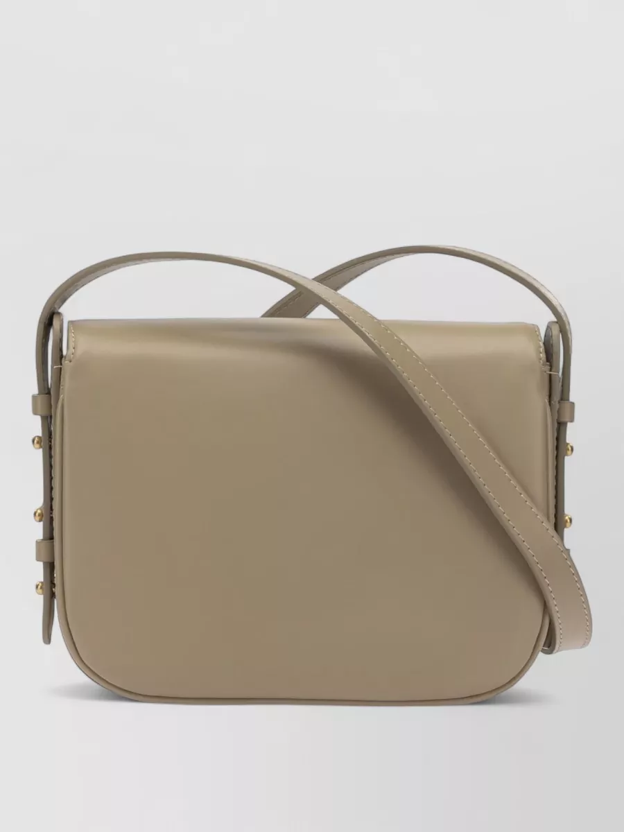 Soeur Calf Leather Mini Crossbody Bag