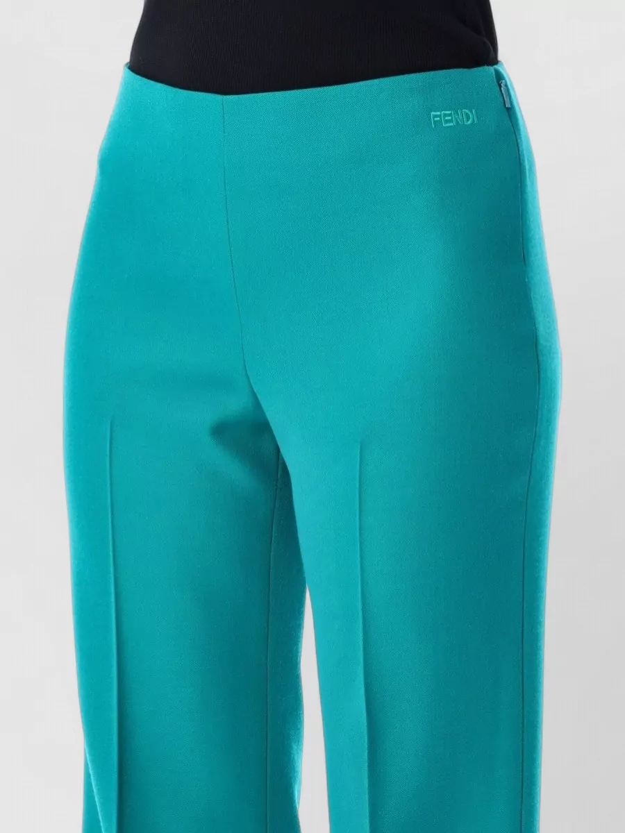 Fendi Formal Tailored Trousers Wide Leg Design