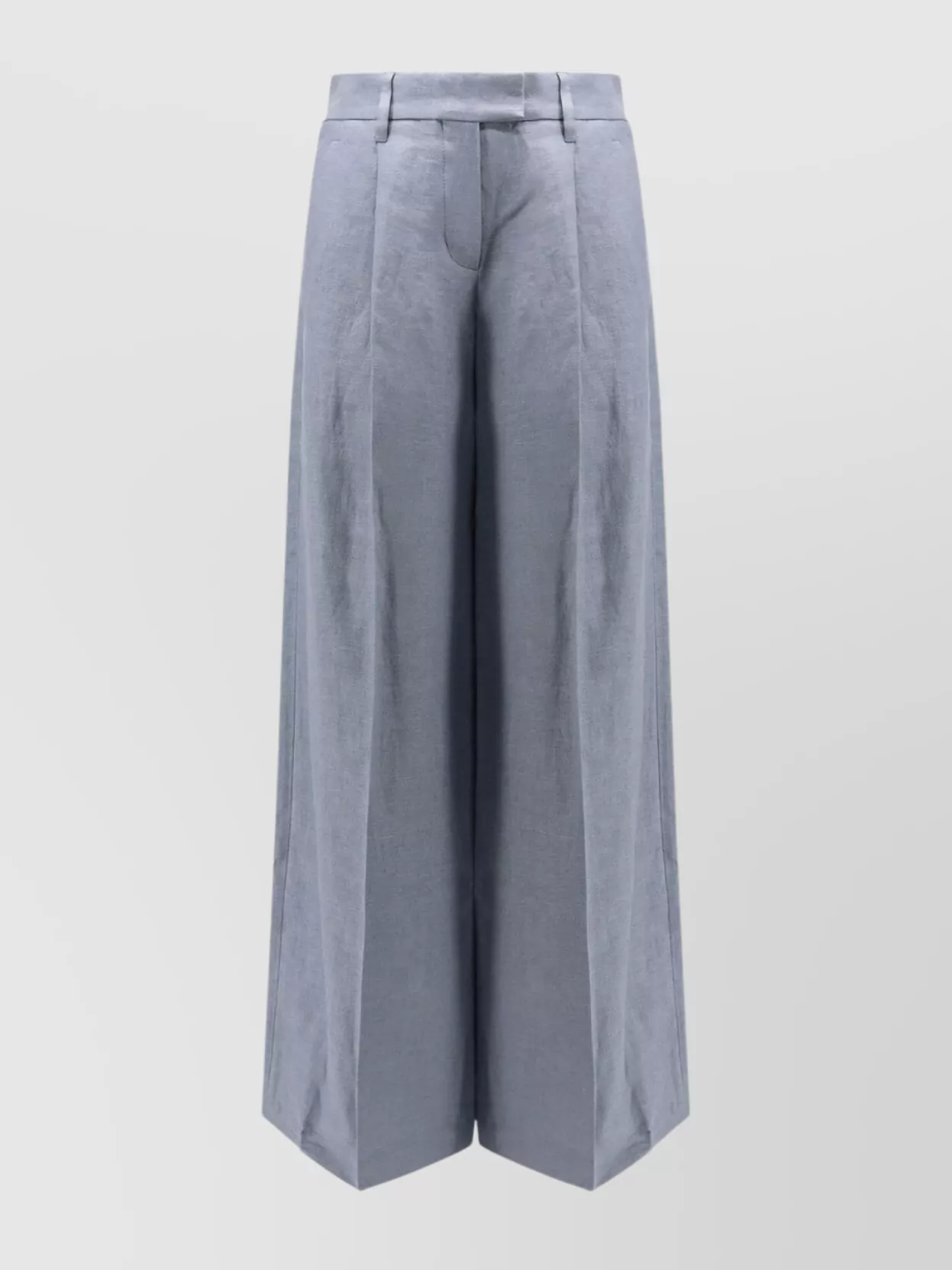 【関税&送料込】Brunello Cucinelli Hemp And Linen Trousers W Brunello Cucinelli Hemp and linen wide leg trousers | The