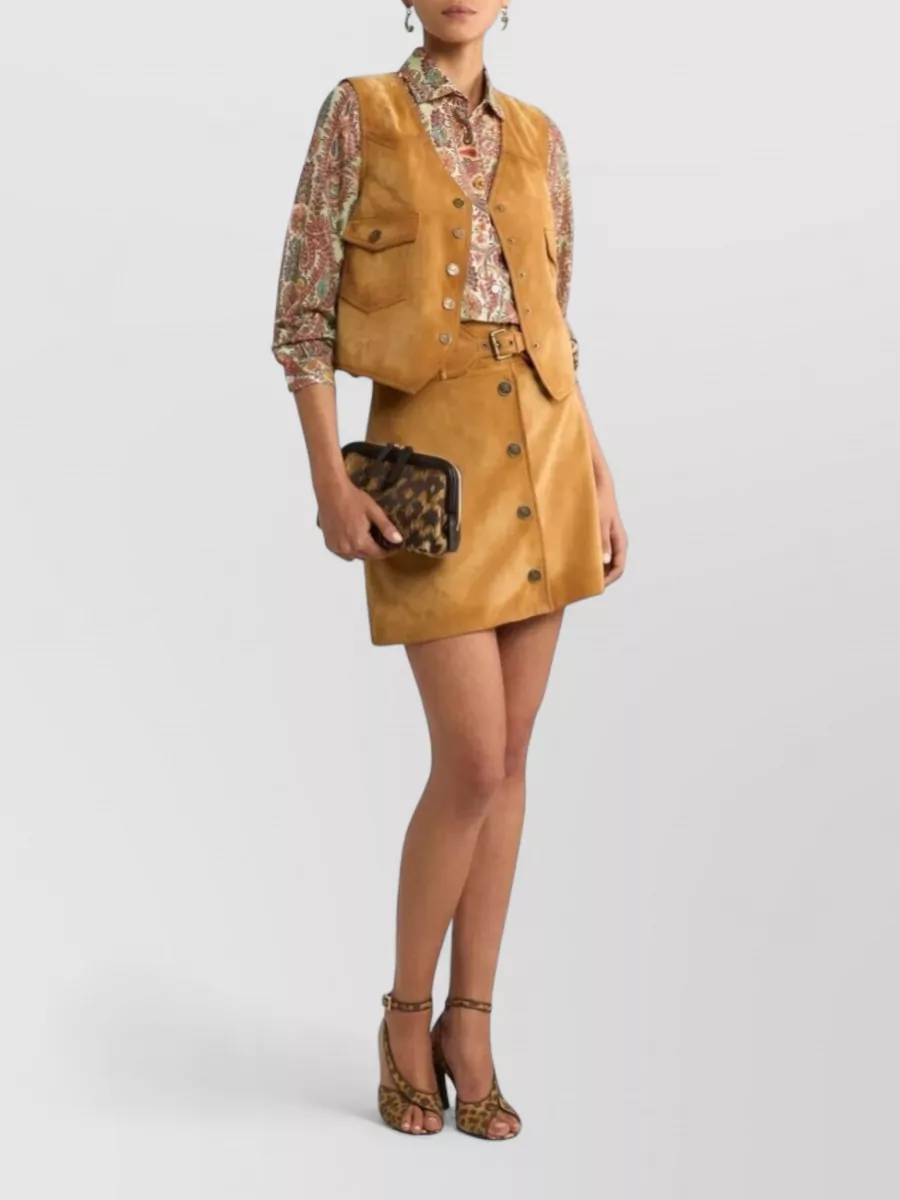 Etro Paisley-Print Silk-Blend Shirt