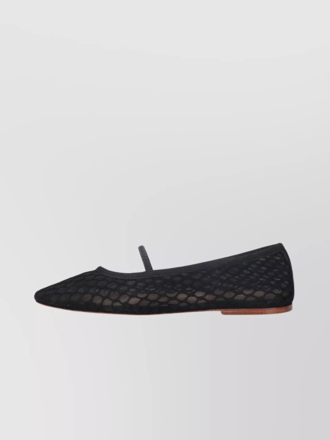 A.p.c. Mesh Pointed Toe Ballet Flats