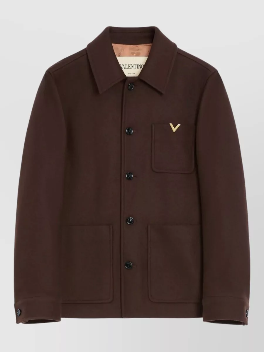 Valentino Garavani wool single breasted coat