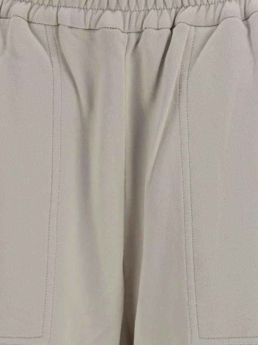 Brunello Cucinelli Cotton Flared Track Pants
