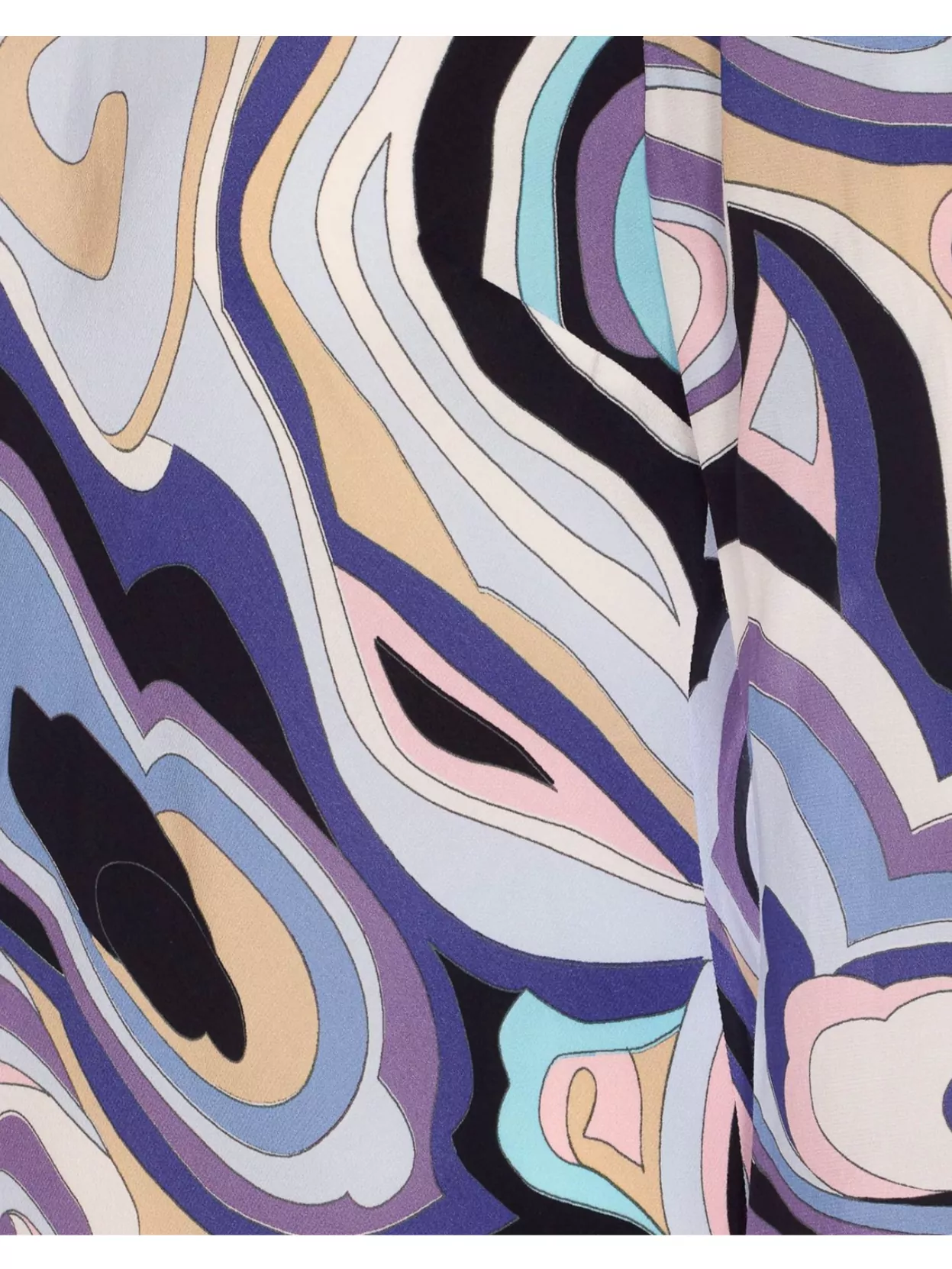 RIXO LONDON KNEE LENGTH ABSTRACT PATTERN PRINTED DRESS