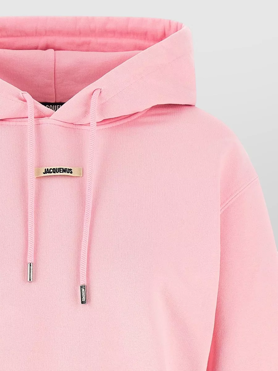 Jacquemus Gros Grain Signature Hooded Top