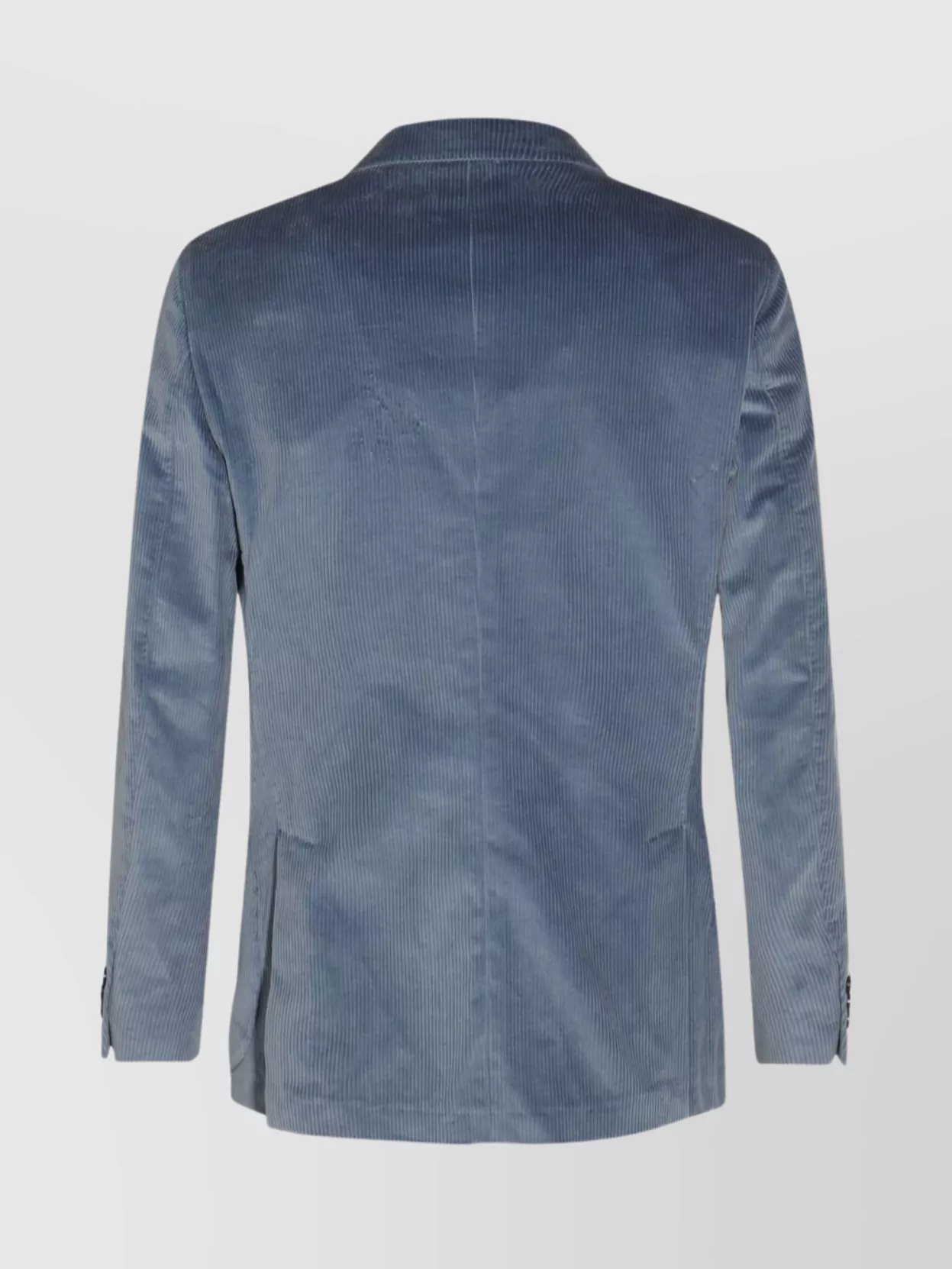 Lardini Tailored Suit With Notch Lapel And Single Vent In Blue