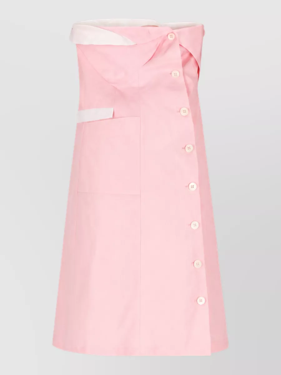 Miu Miu cotton fitted skirt