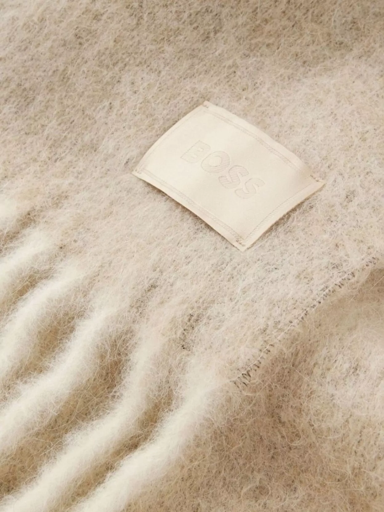 Boss Soft Fringed Scarf Trim