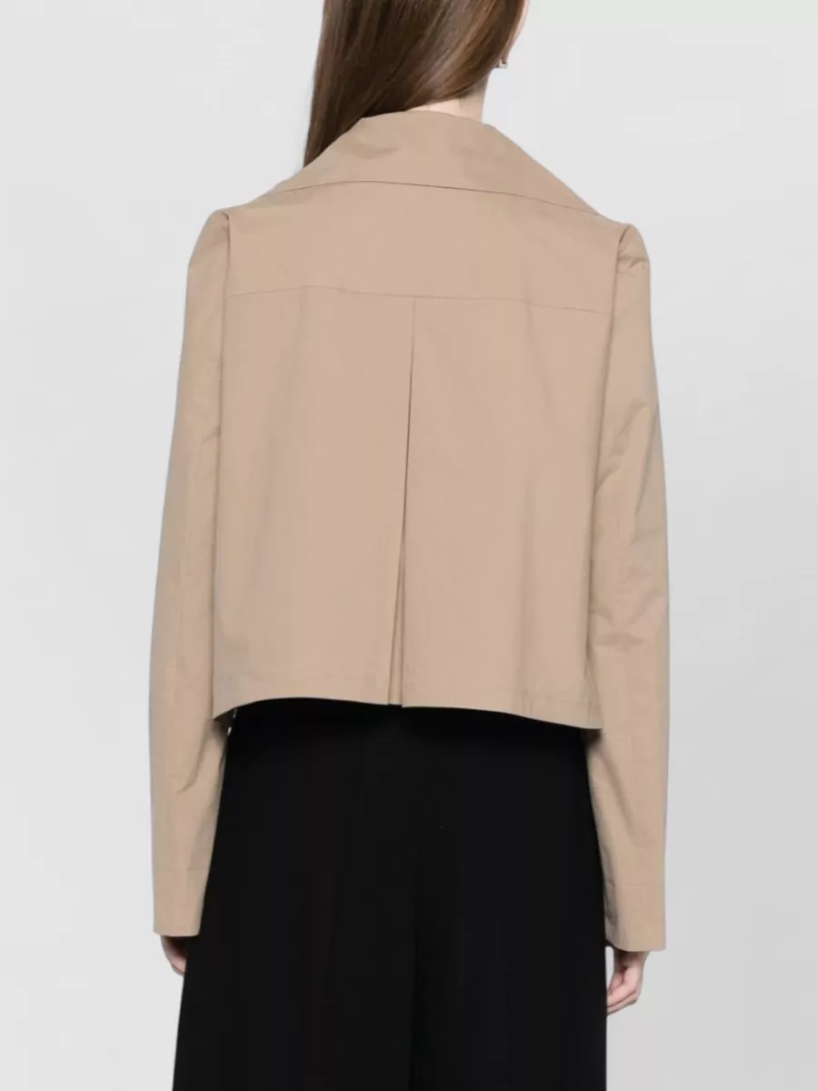 Emporio Armani Double-Breasted Cropped Jacket