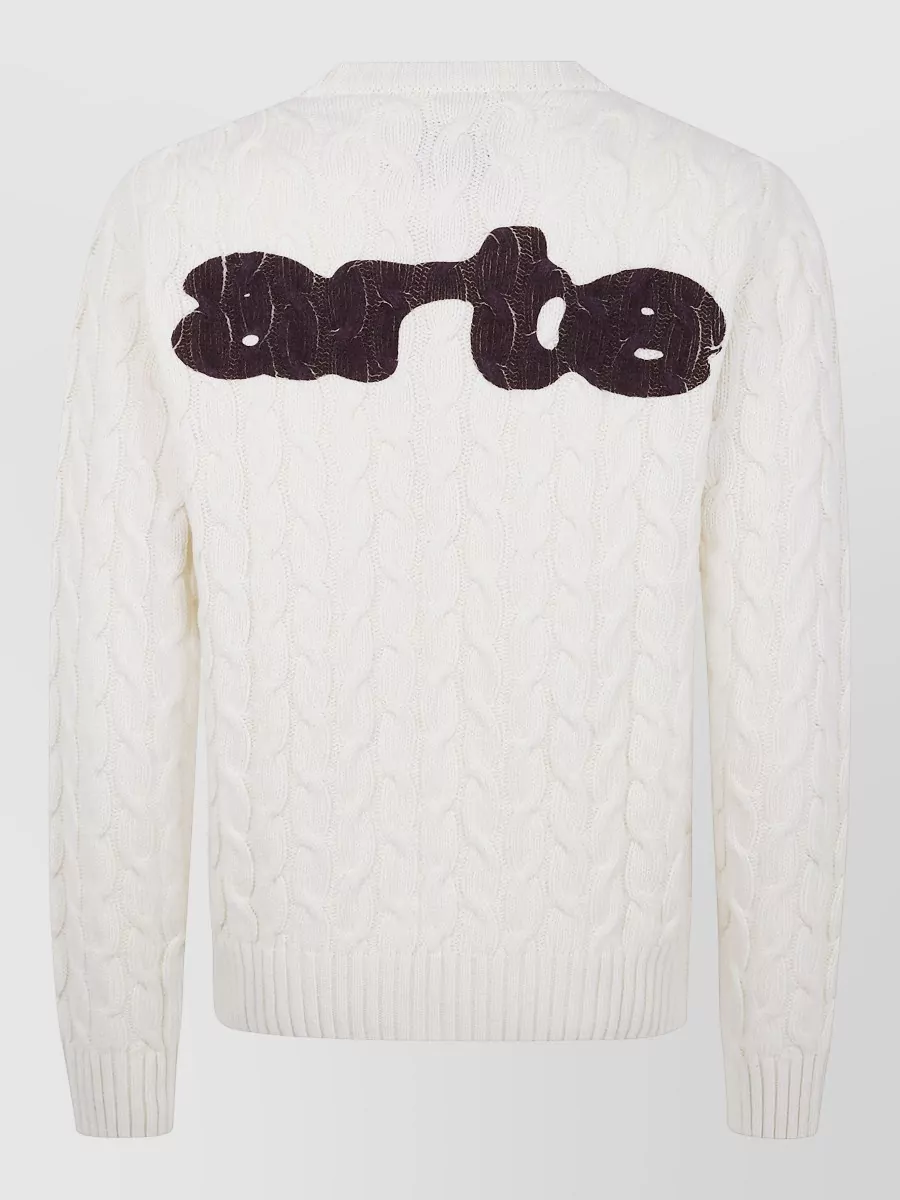 Arte Antwerp Fine-Knit Wool Sweater