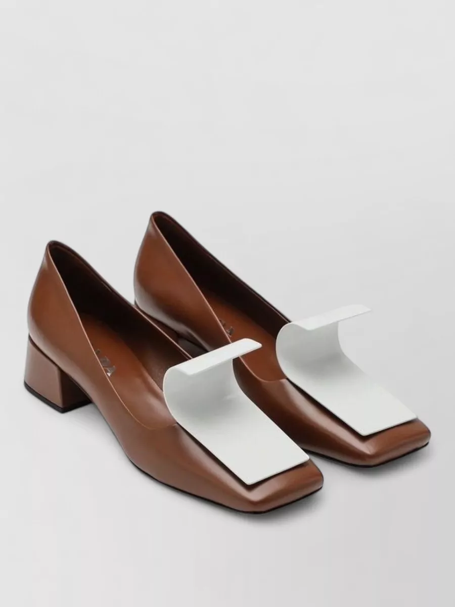 Prada leather pumps