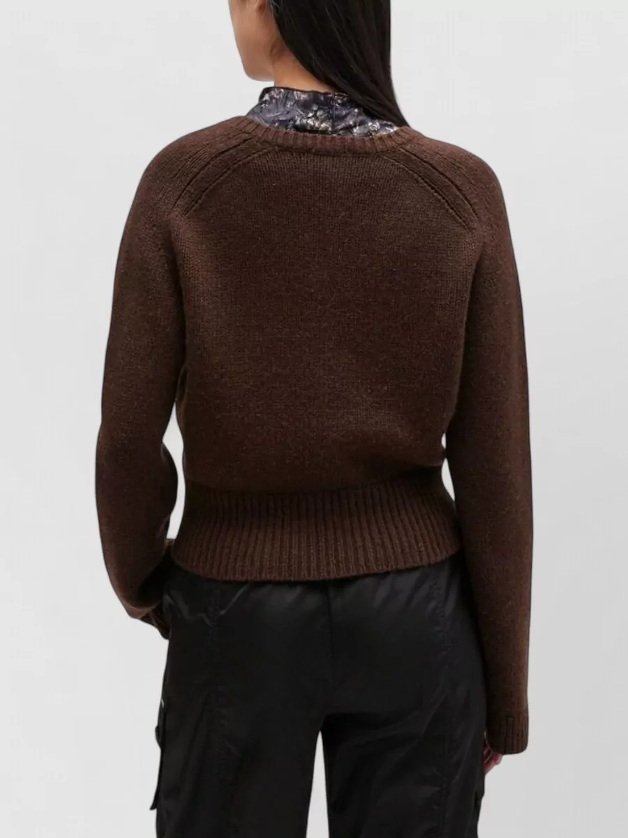 Ganni V-Neck Jumper