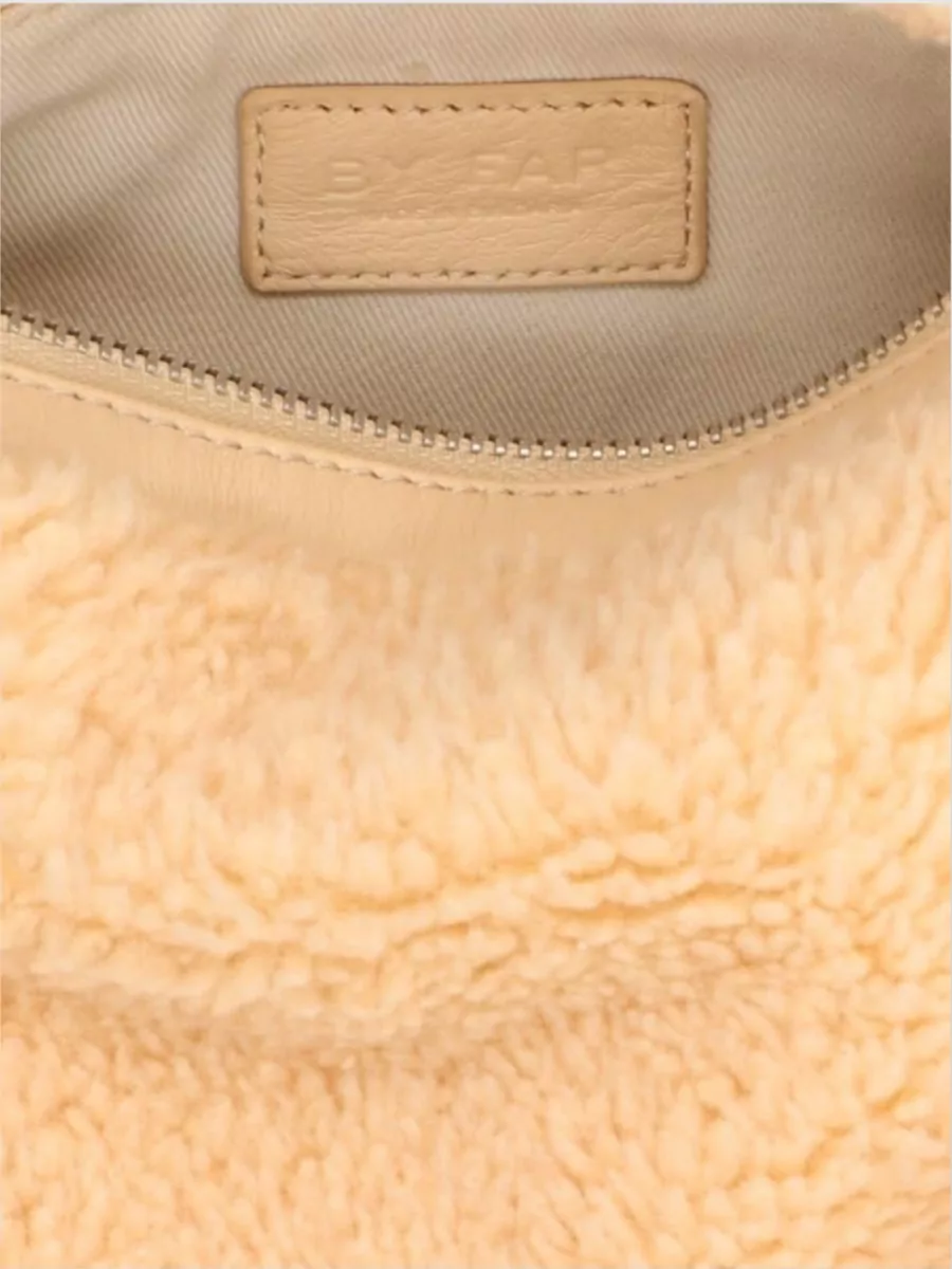 By Far Baby Cush Shearling Mini Bag
