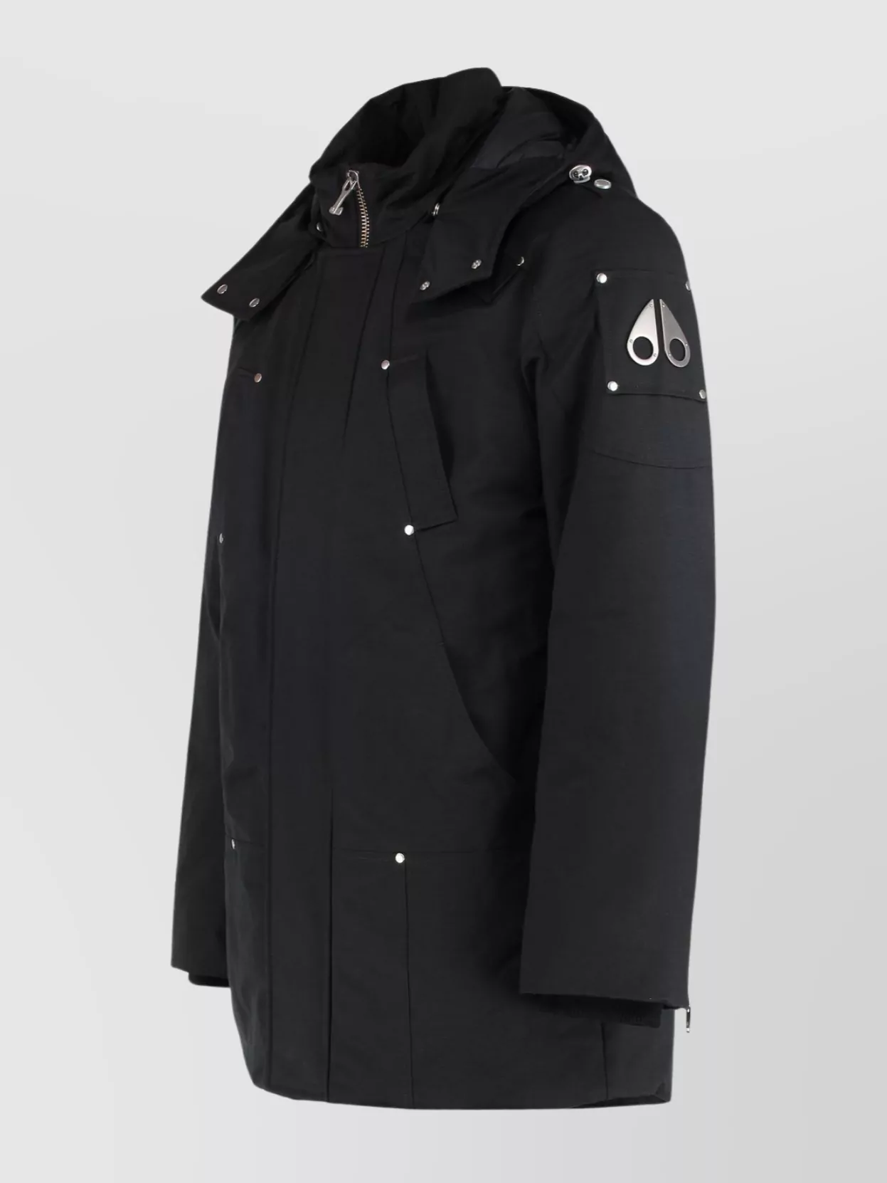 Moose Knuckles Padded Parka Removable Hood