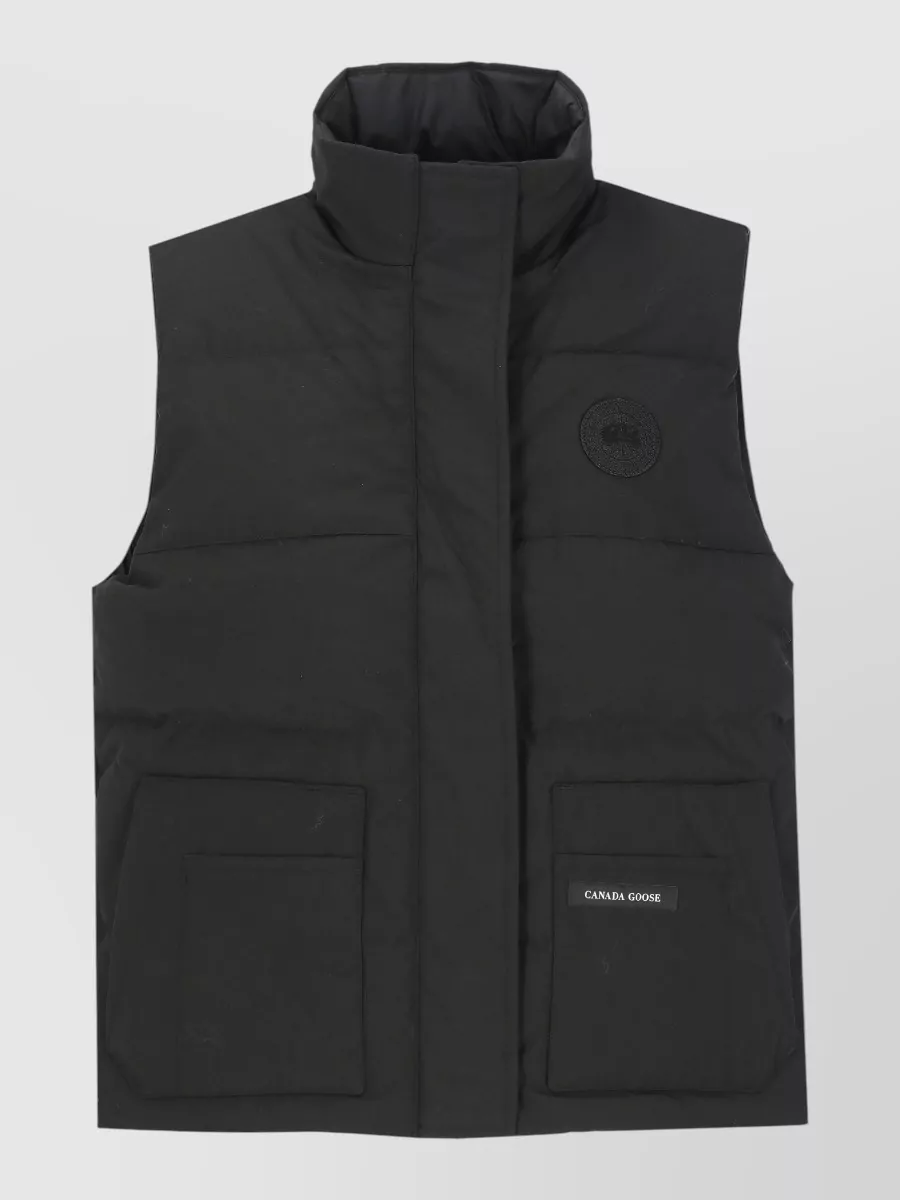 Canada Goose Down quilted high neck vest
