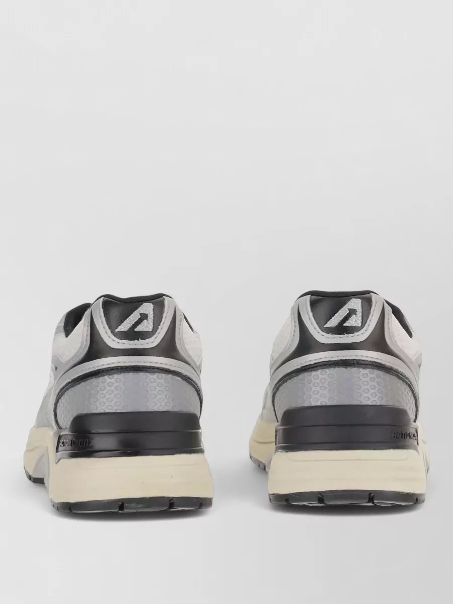 Autry Low Top Sneakers Mesh Panels Rubber Sole