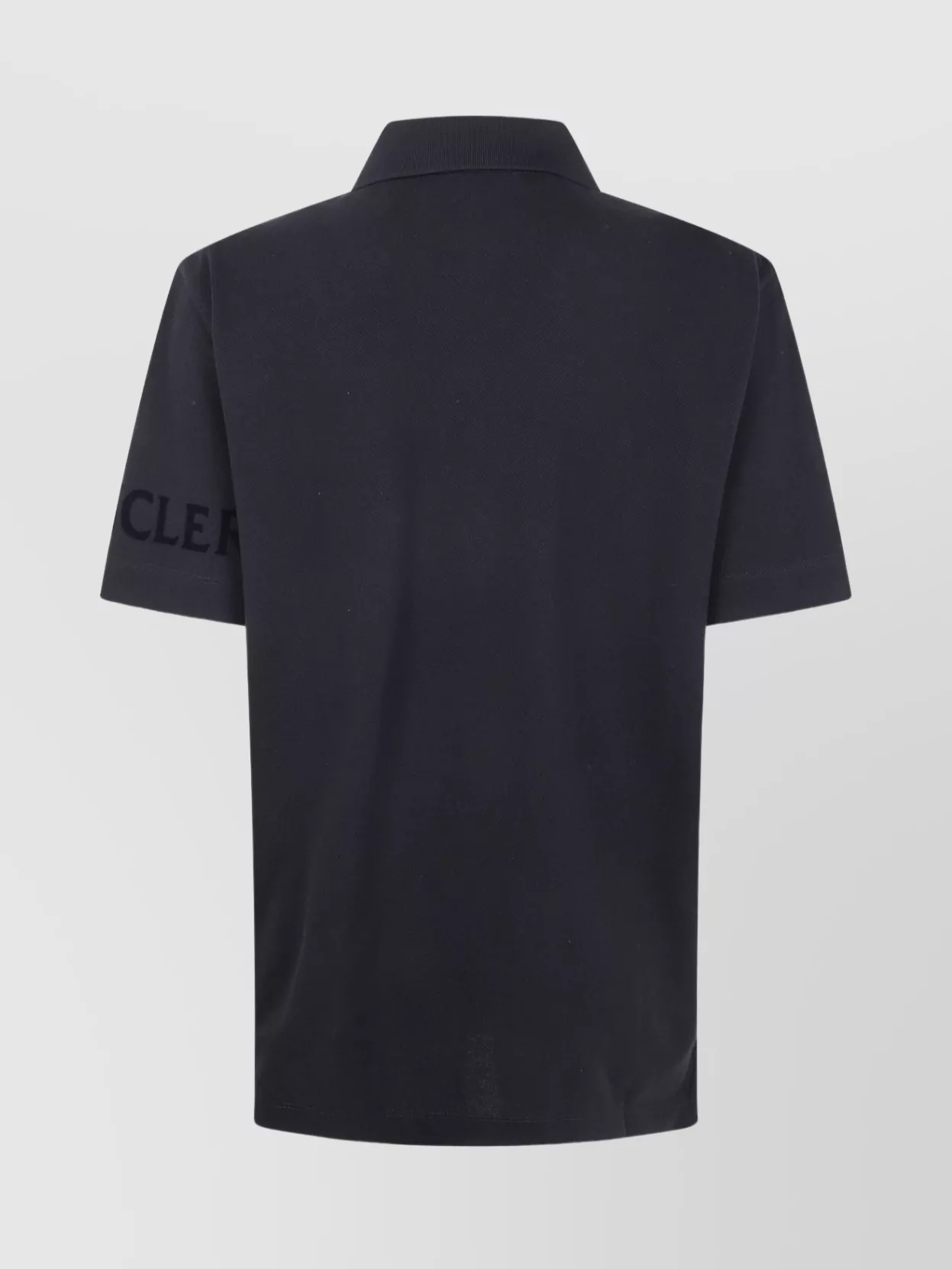 Moncler Polo Shirt With Short Sleeves And Collar