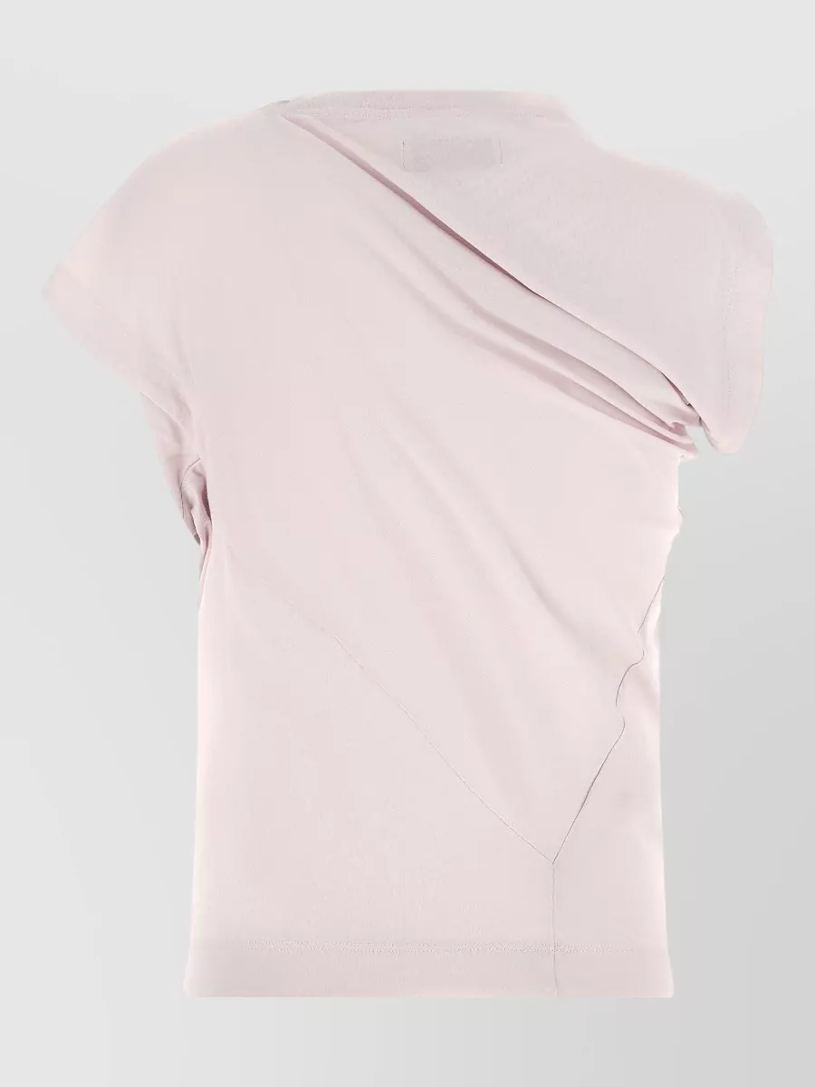 Vivienne Westwood Cotton Asymmetric Draped Logo T-Shirt