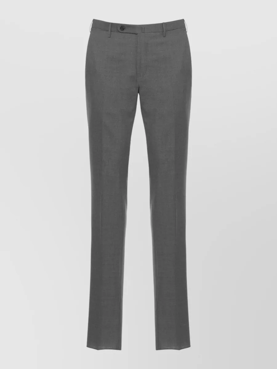 Incotex virgin wool straight-leg trousers