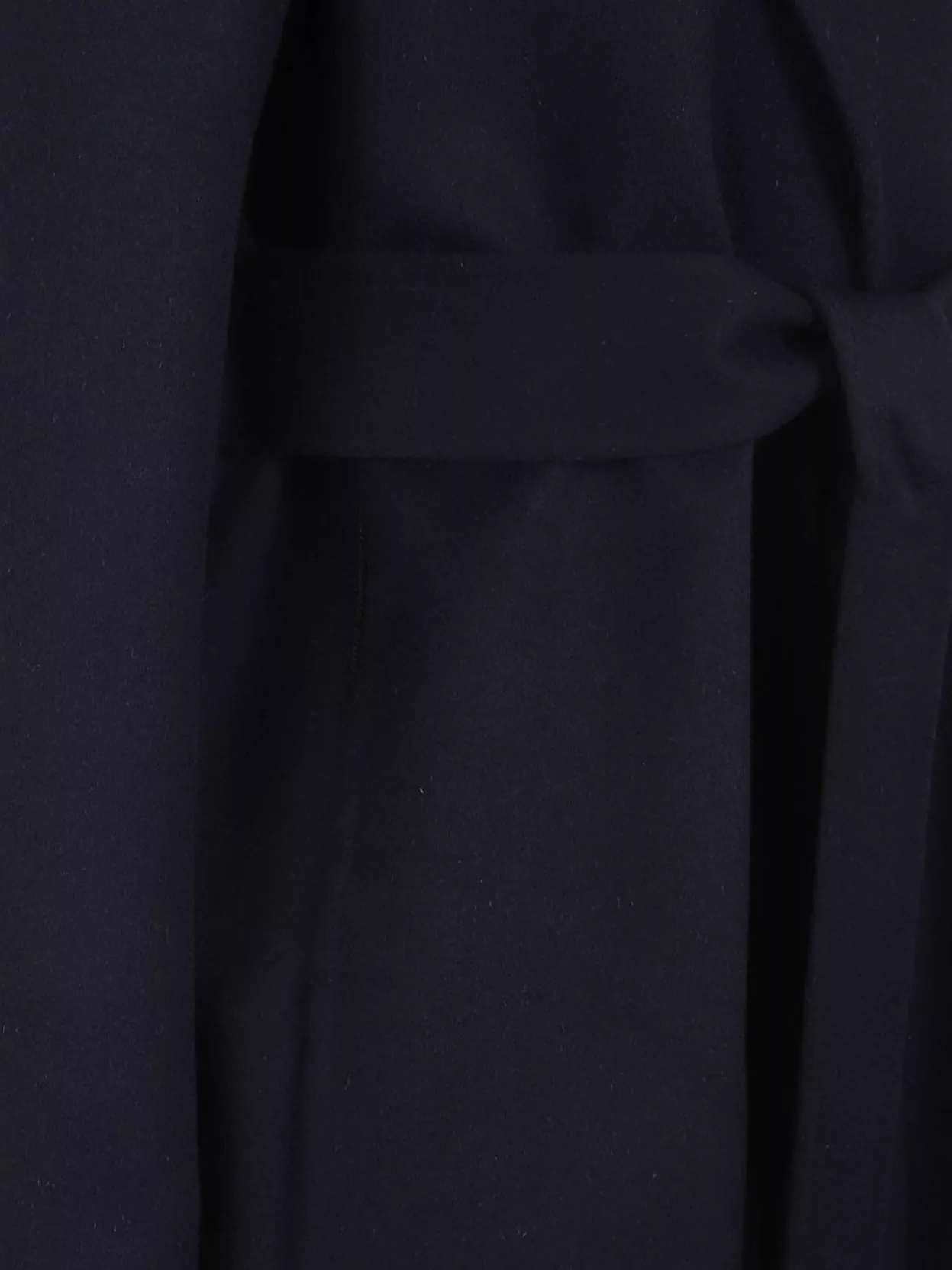 Stella Mccartney Wrap Coat With Belted Waist And Long Sleeves