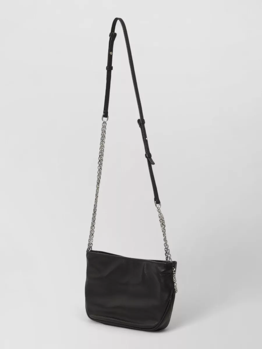 Roger Vivier Leather Micro Cross-Body Bag