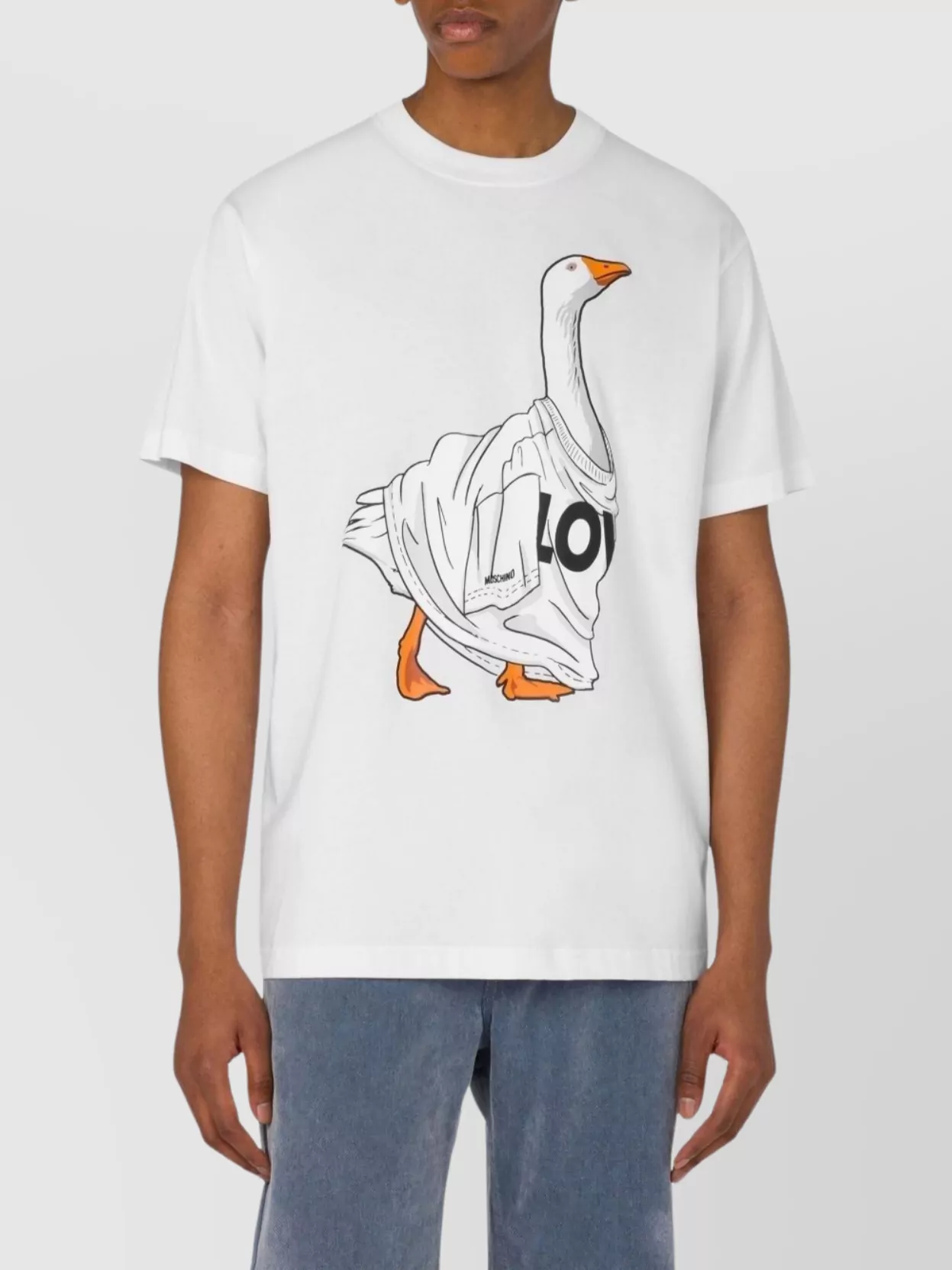 Moschino Crew Neck Graphic Print