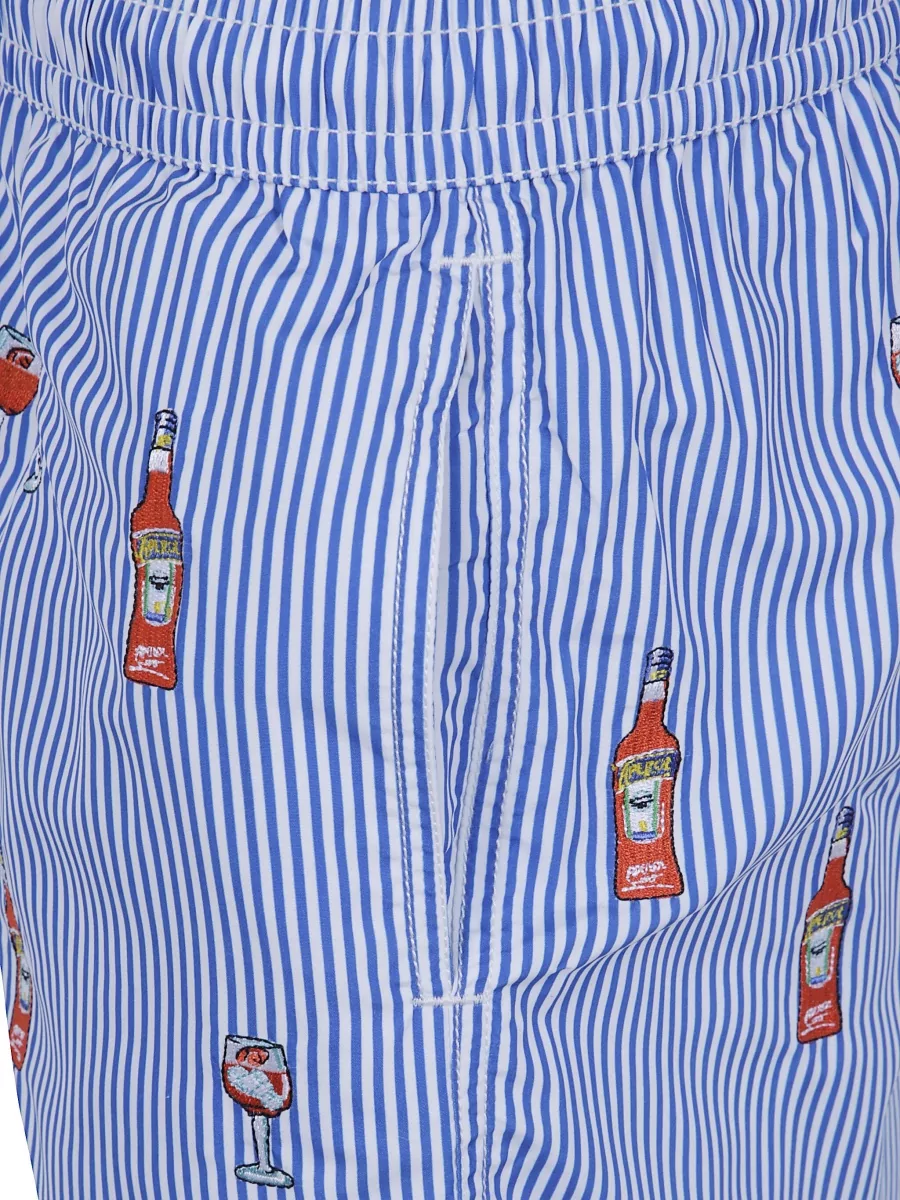 Mc2 Saint Barth Embroidered Swim Shorts