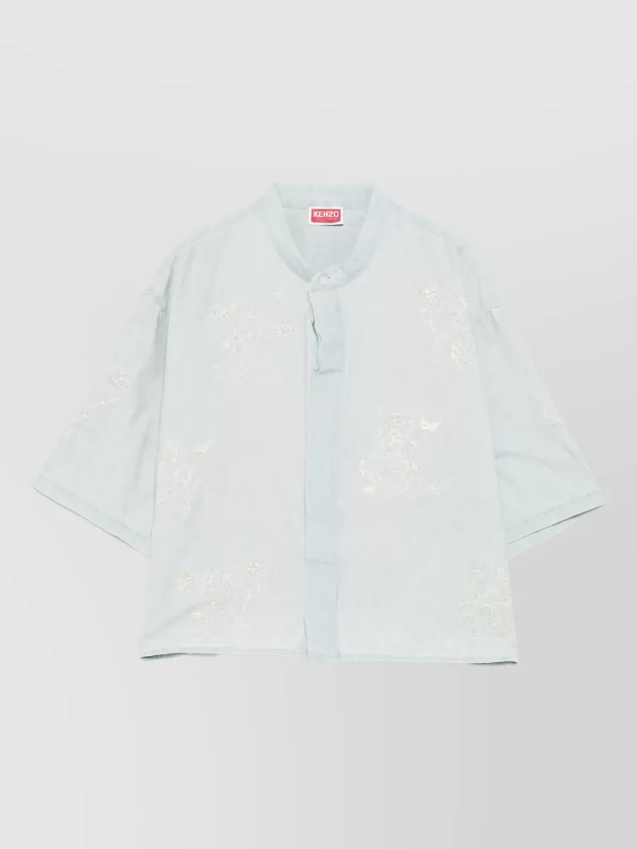Kenzo cotton fitted jacket