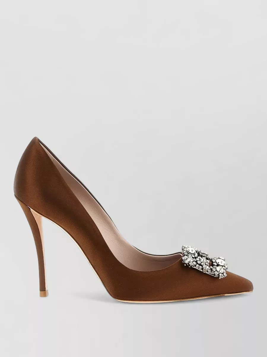 Roger Vivier Silk satin pumps