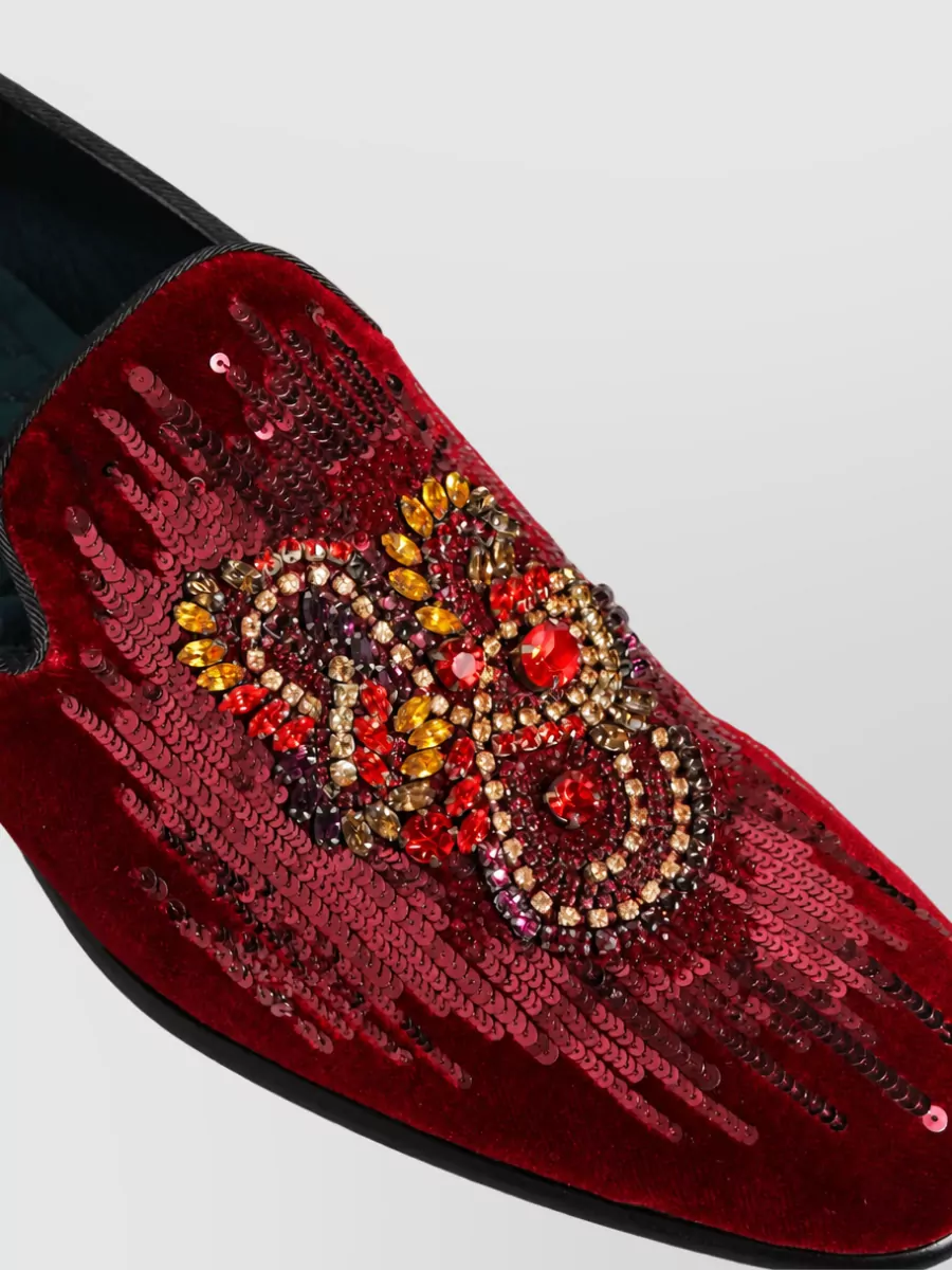 Dolce&Gabbana Leather Slippers