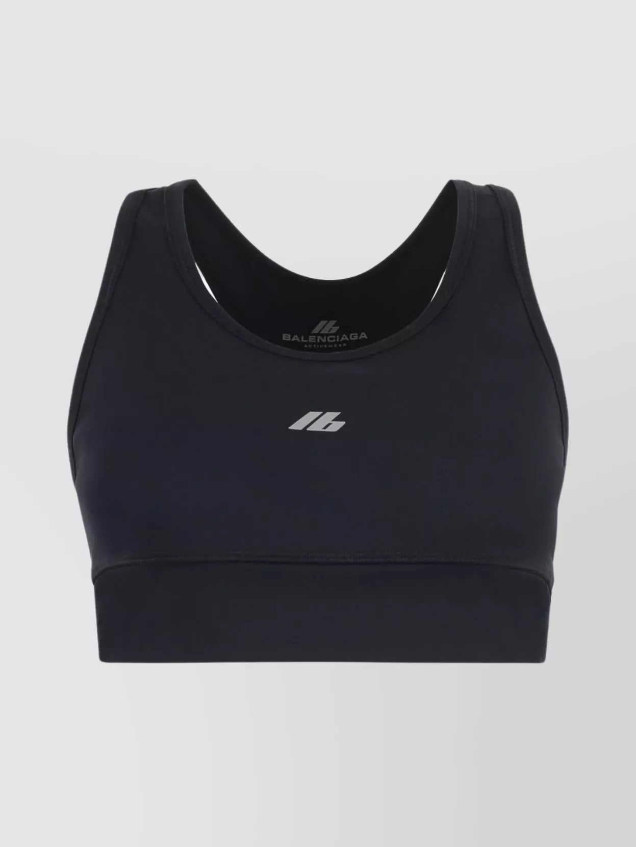 Balenciaga Racerback Activewear Sports Top In Black