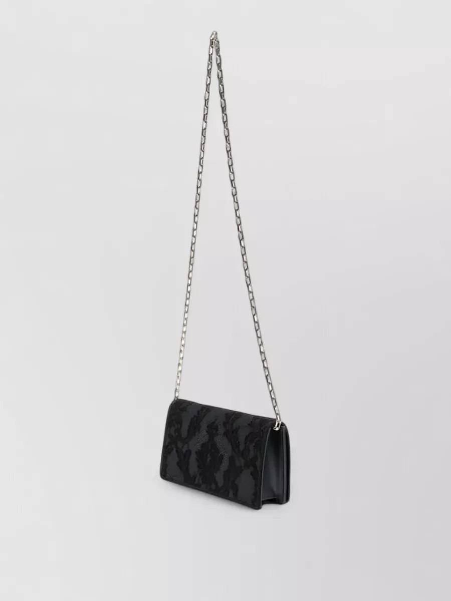 Christian Louboutin Bettina Satin Clutch Bag