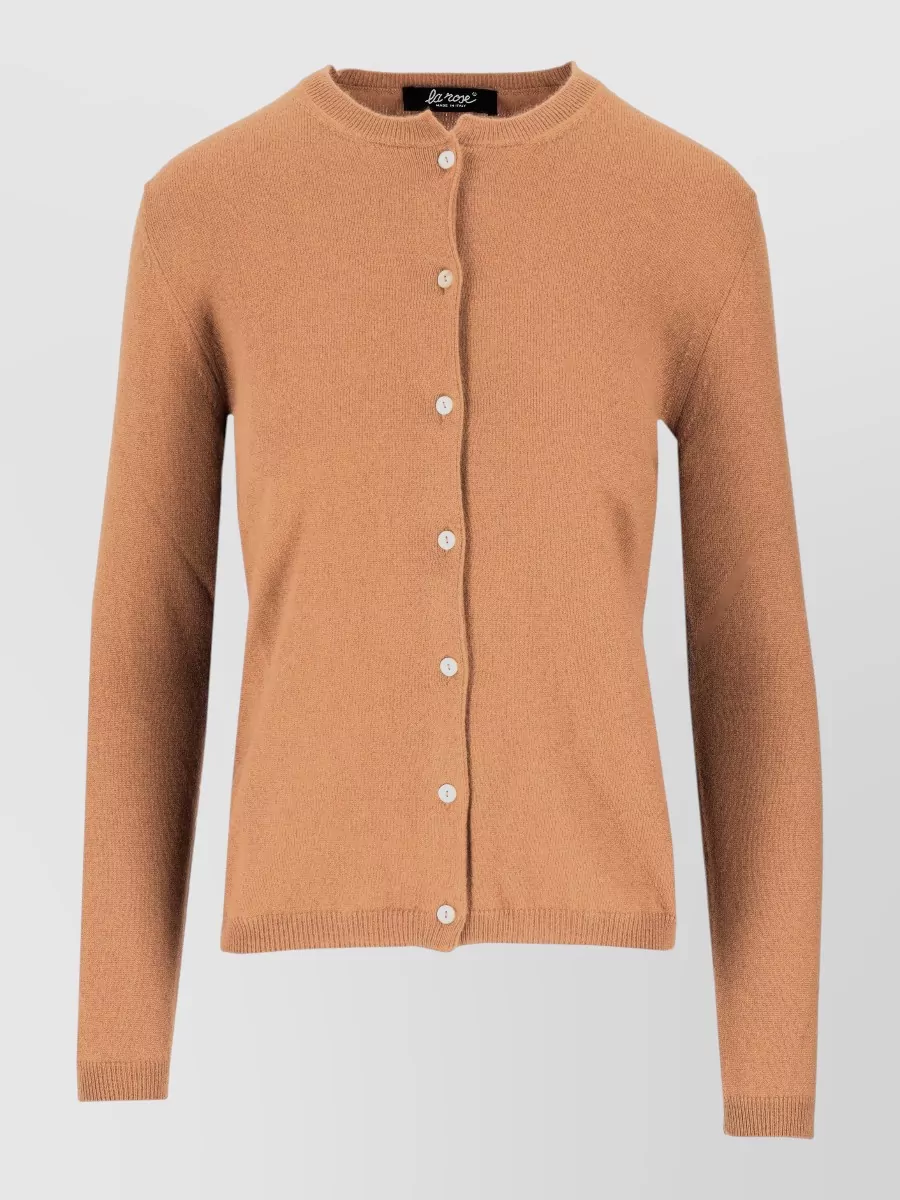 La Rose cashmere cardigan
