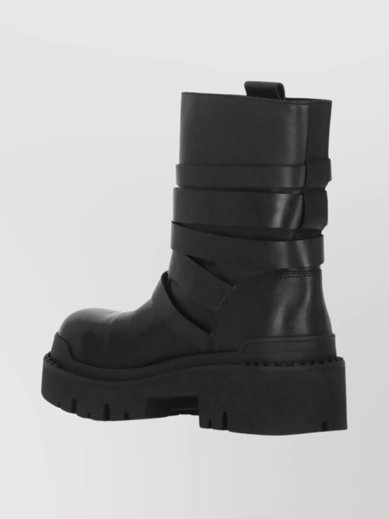 Ash Women's Leather Ankle Boots Straps