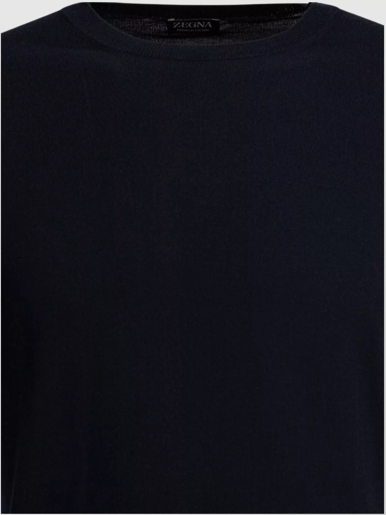 Zegna Cotton Crew-Neck Short-Sleeve T-Shirt