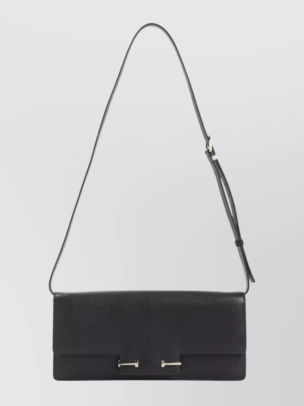 Tom Ford Textured Shoulder Bag Adjustable Strap Metal Hardware