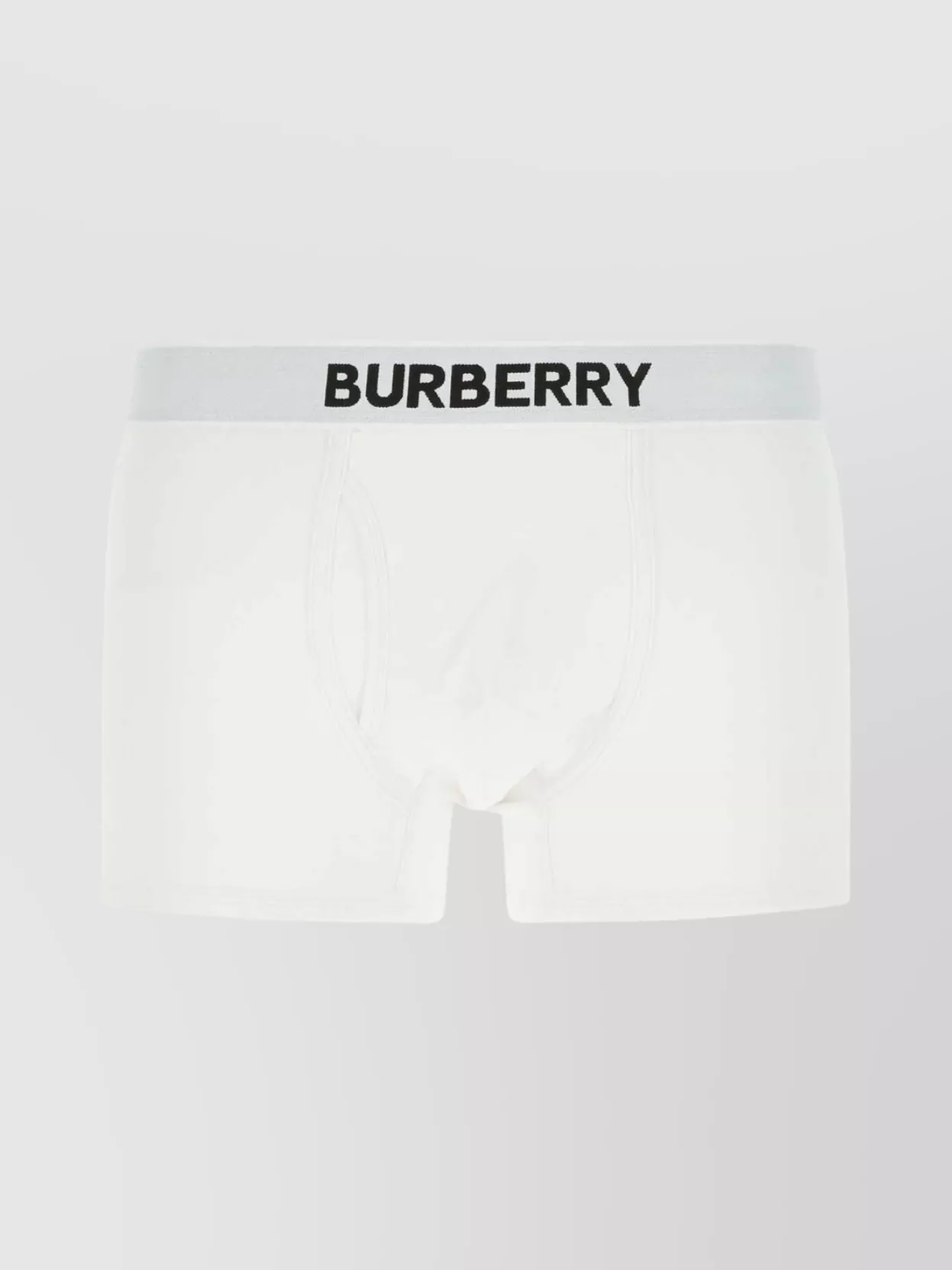 Shop Burberry Stretch Cotton Boxer Waistband