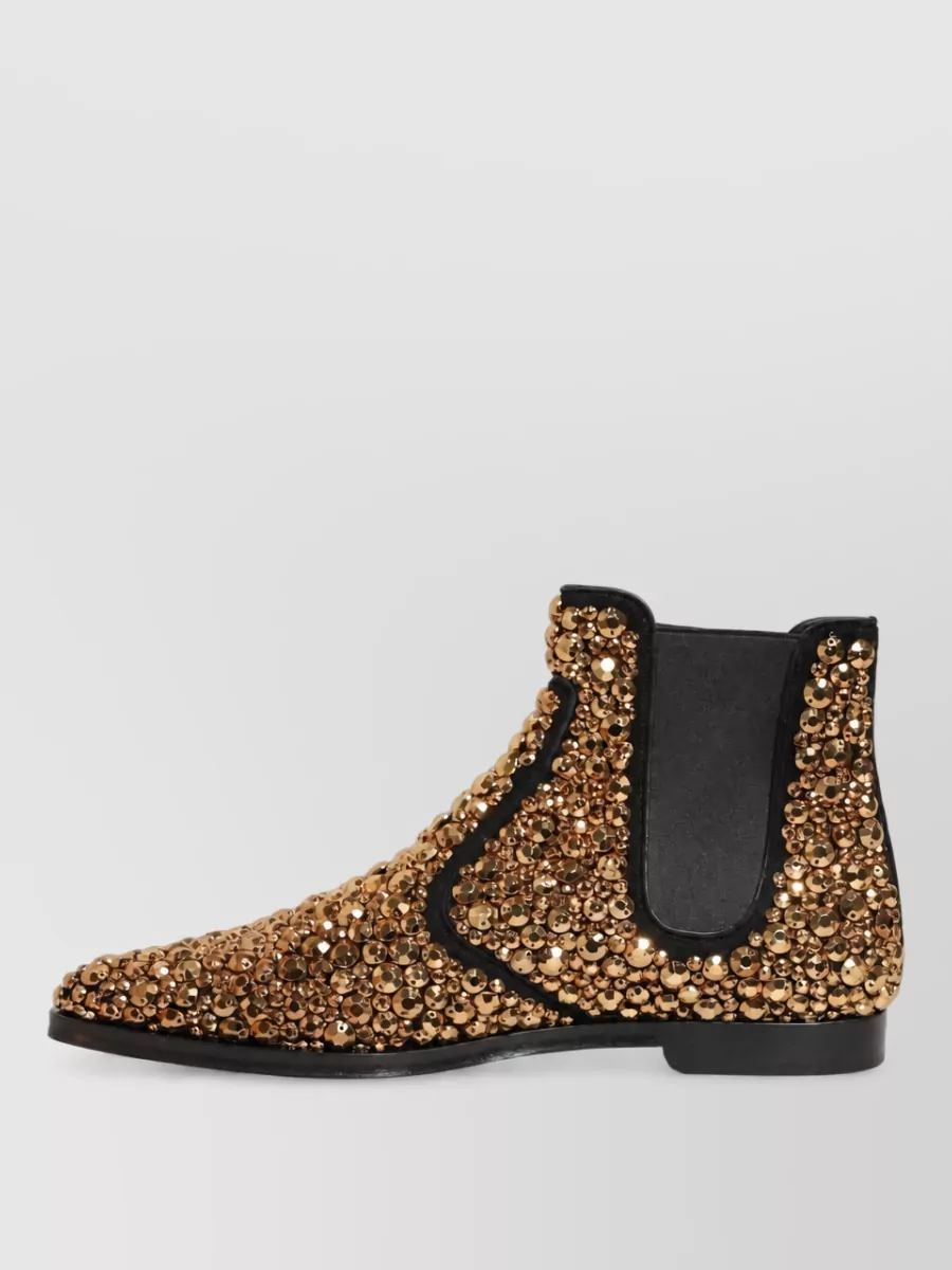 Dolce&Gabbana Leather Chelsea Boots