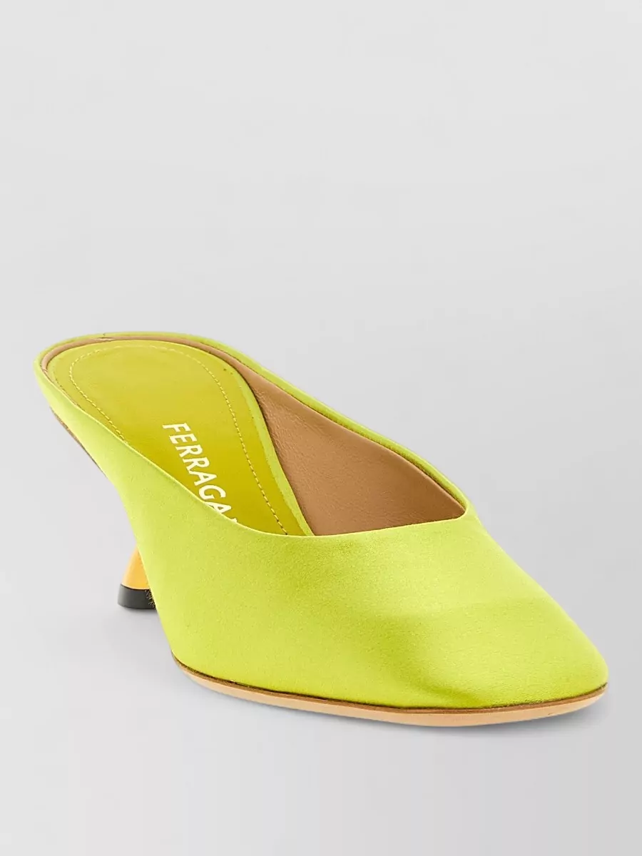 Ferragamo Satin Mules