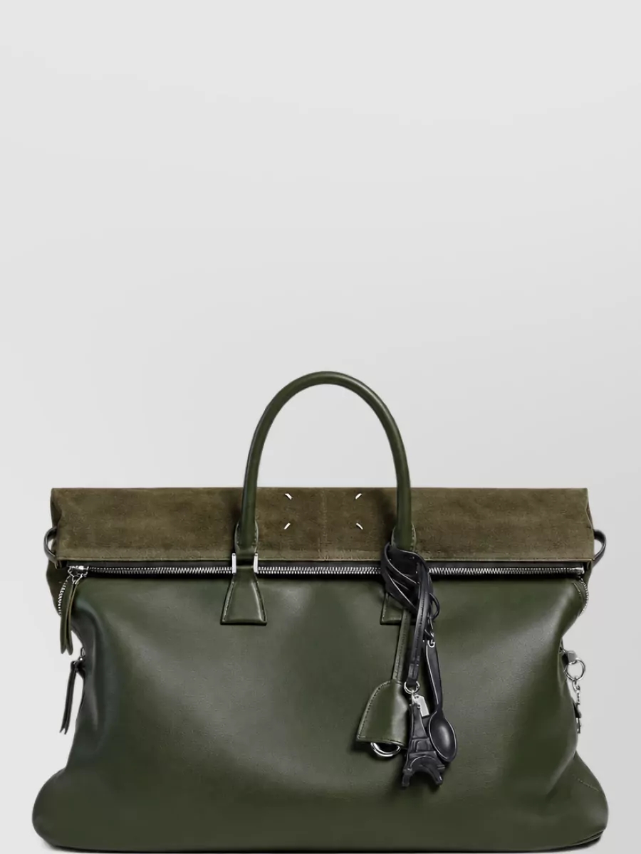 Maison Margiela calf leather eiffel tower charm