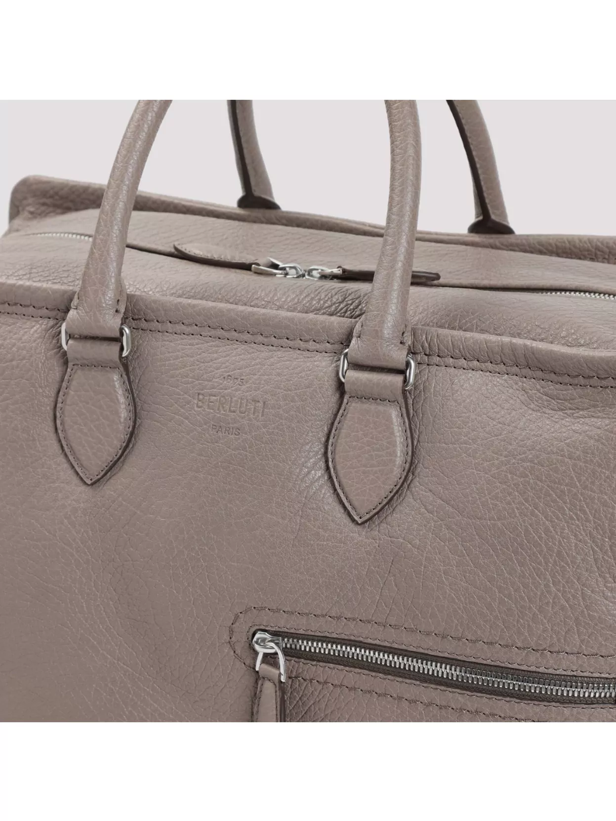 Berluti Grained Leather Travel Bag