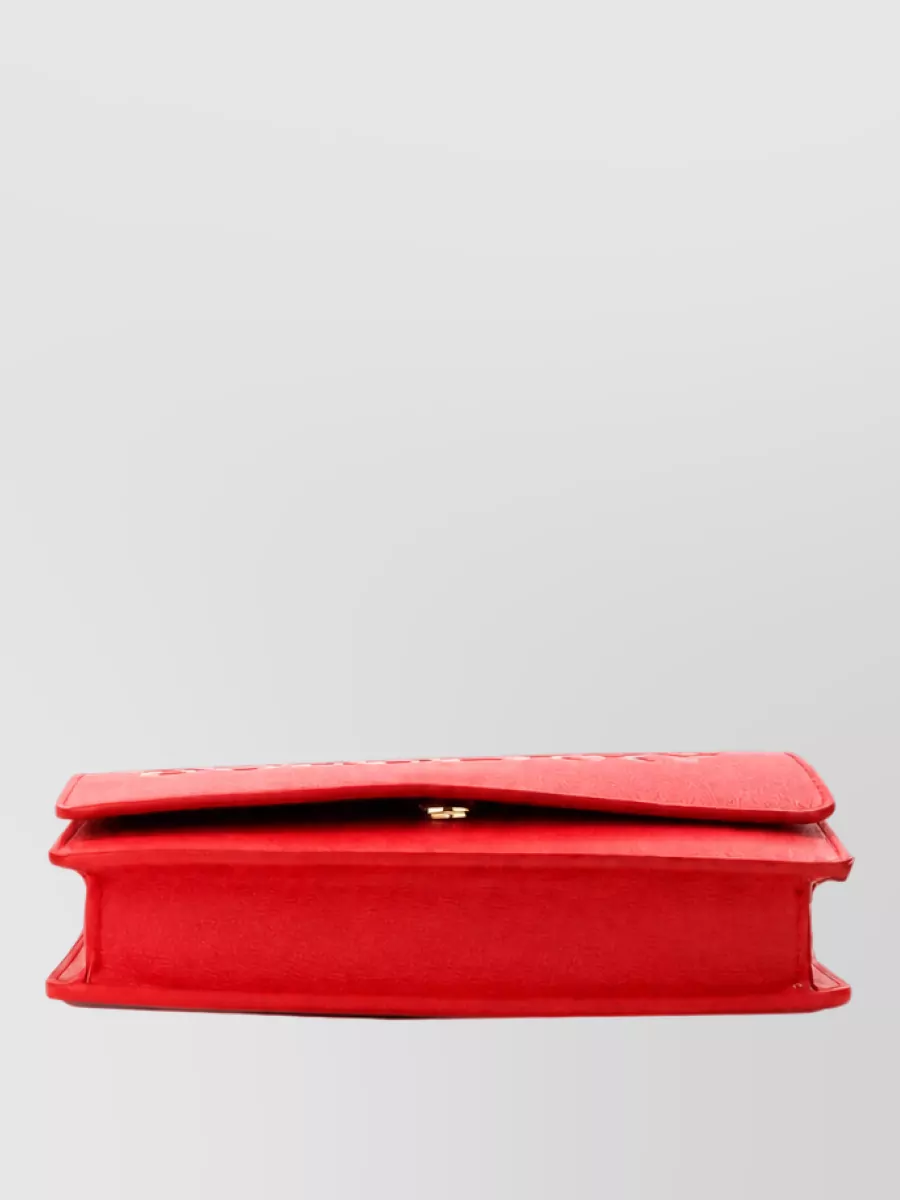 Burberry Hampshire Vintage Small Leather Clutch Bag
