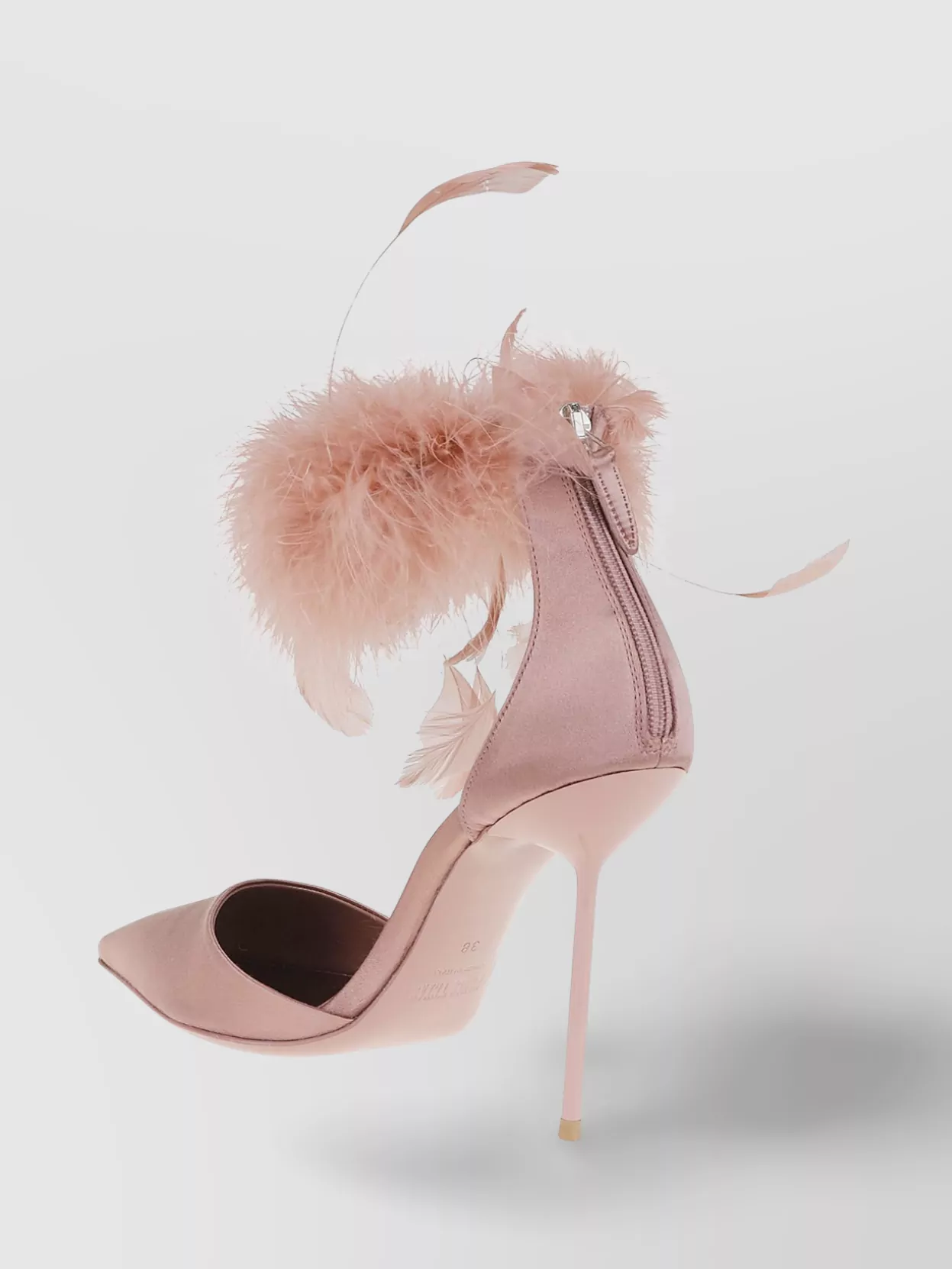 Paris Texas Featherankle Strap 105 Feathers