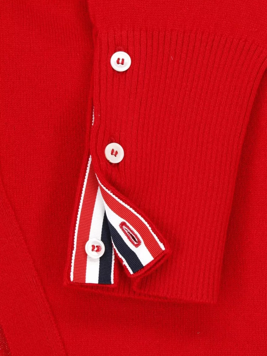 Thom Browne Cashmere Crewneck Cardigan