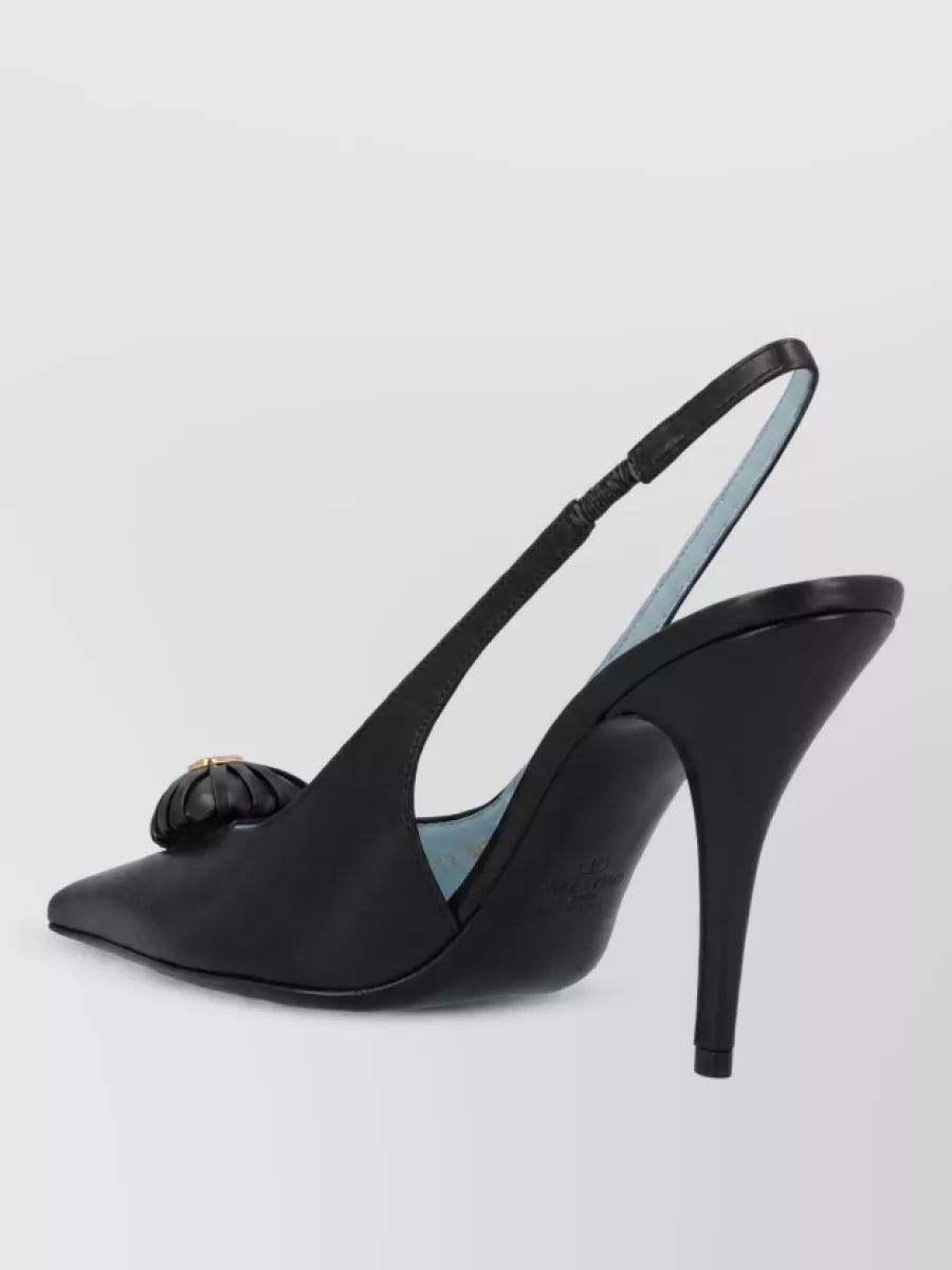 Valentino Garavani Leather Slingback Pumps