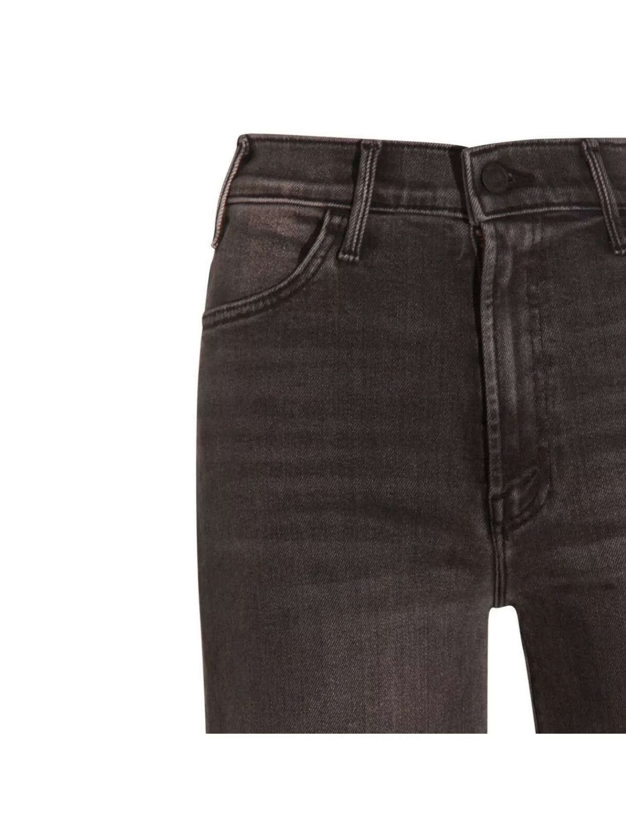 Mother Straight Trousers Belt Loops