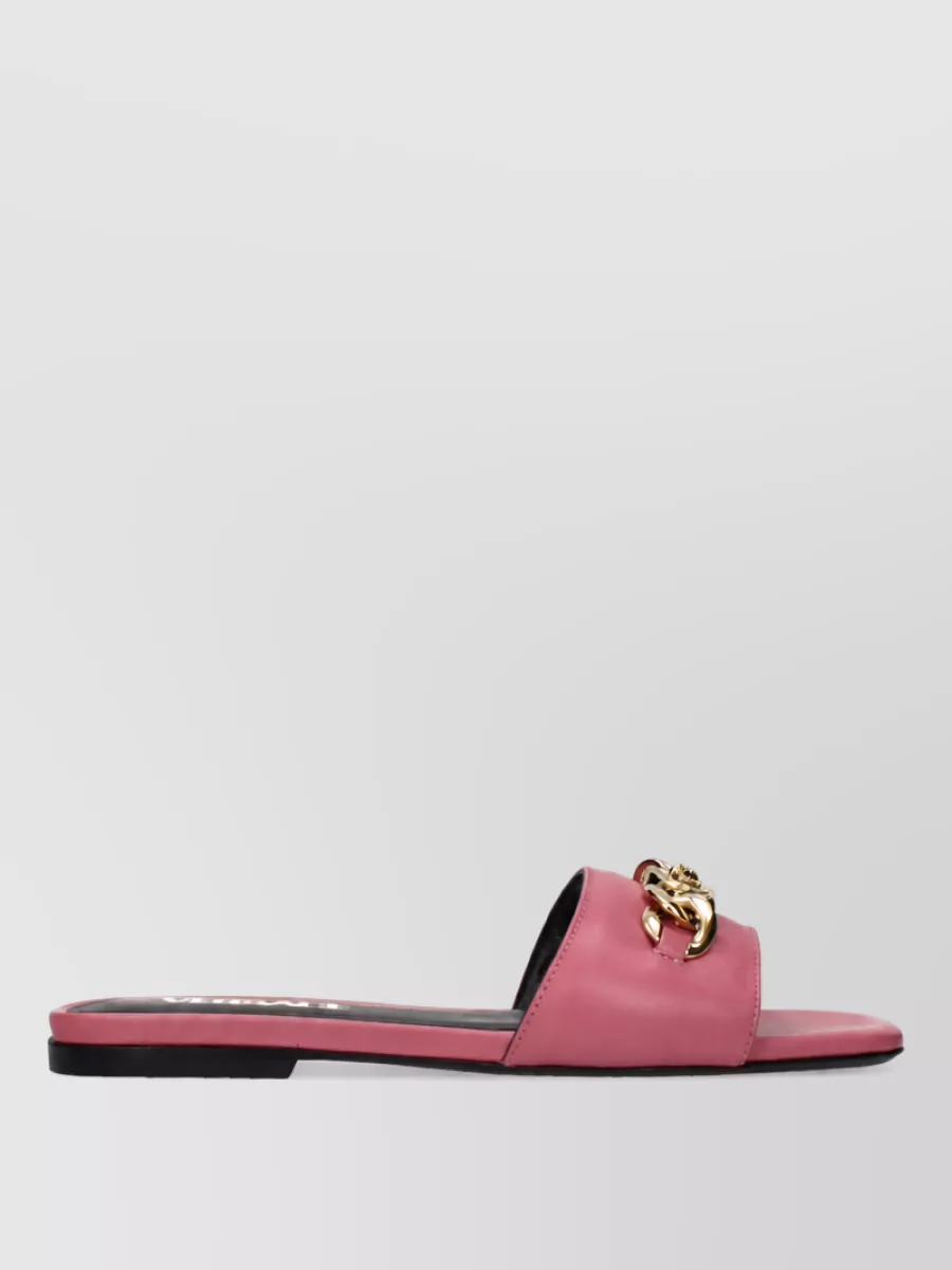 Versace Leather Mules