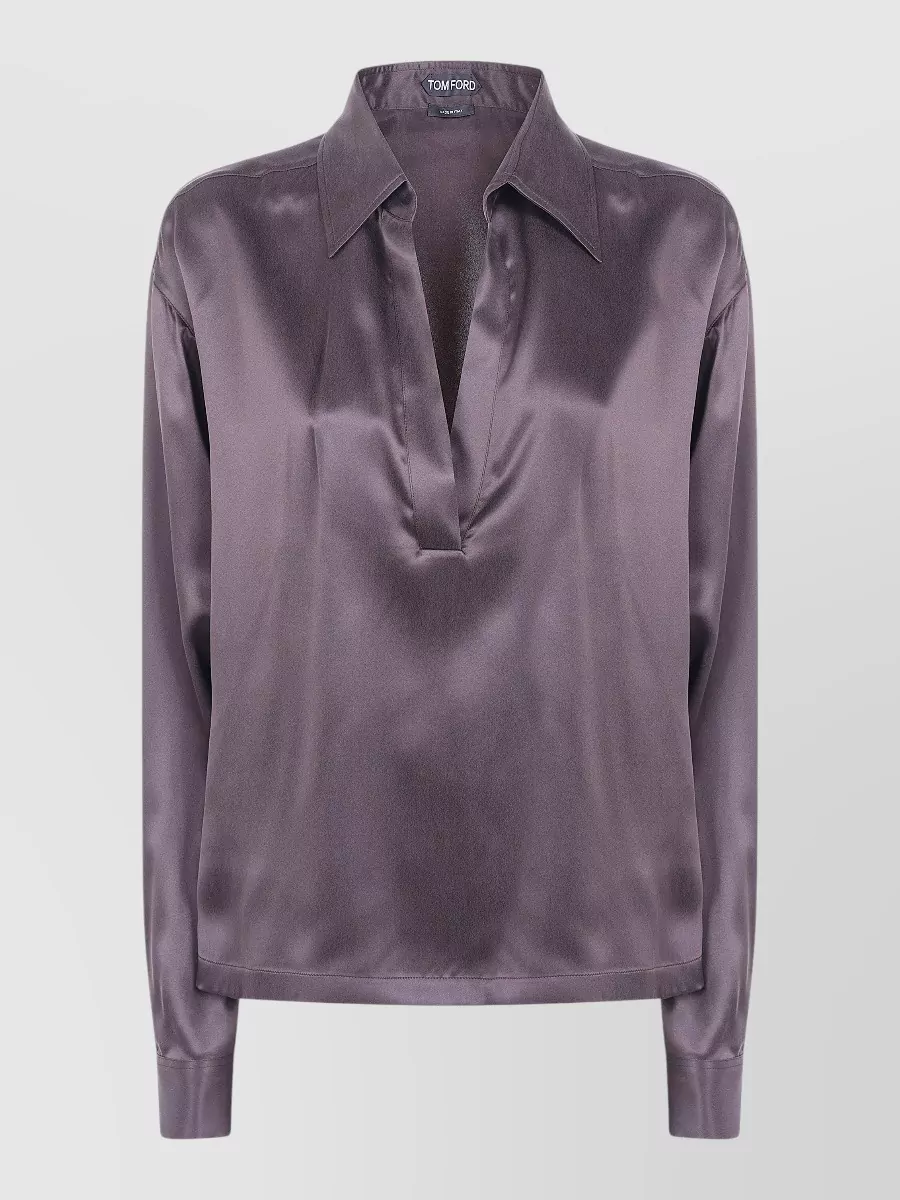 Tom Ford Silk polo shirt