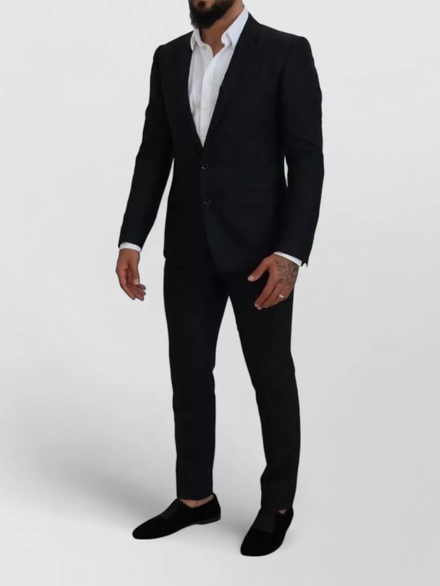 Dolce&Gabbana Silk Wool Slim-Fit Suit
